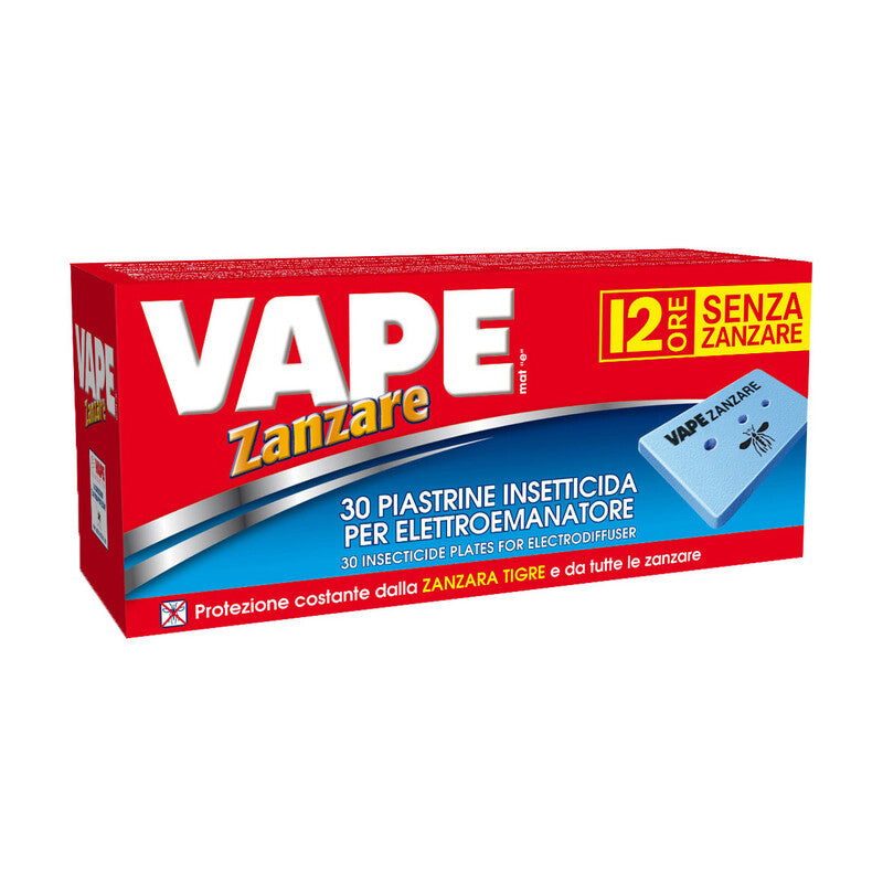 Q.TA' 36 ANTIZANZARE VAPE PIASTRINE RICAMBIO 30