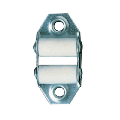 Q.TA' 50 GUIDACINGHIA FERRO VERTICALE C/RULLINI PLASTICA**