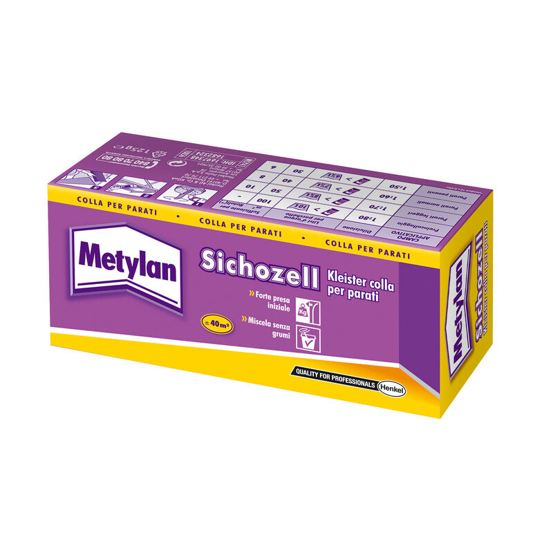 Q.TA' 1 METYLAN SICHOZELL GIALLA ADESIVO PARATI 125 G