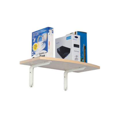 Q.TA' 10 REGGIMENSOLA ACCIAIO 2522 BIANCO 250 MM