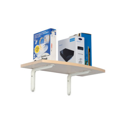 Q.TA' 10 REGGIMENSOLA ACCIAIO 2522 BIANCO 300 MM