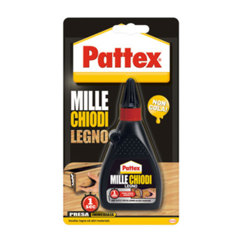 Q.TA' 12 PATTEX MILLECHIODI LEGNO 100 G