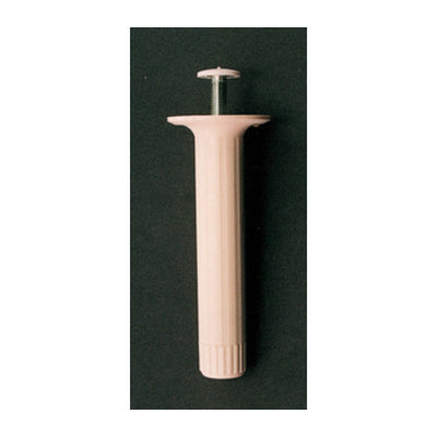 Q.TA' 4 PIEDINO REGOLABILE ABS D 28X100 MM BIANCO*