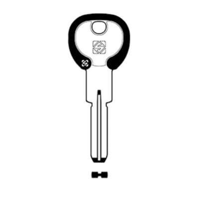 Q.TA' 5 SILCA AGB5DZ CHIAVE PUNZONATA SILKY OTTONE