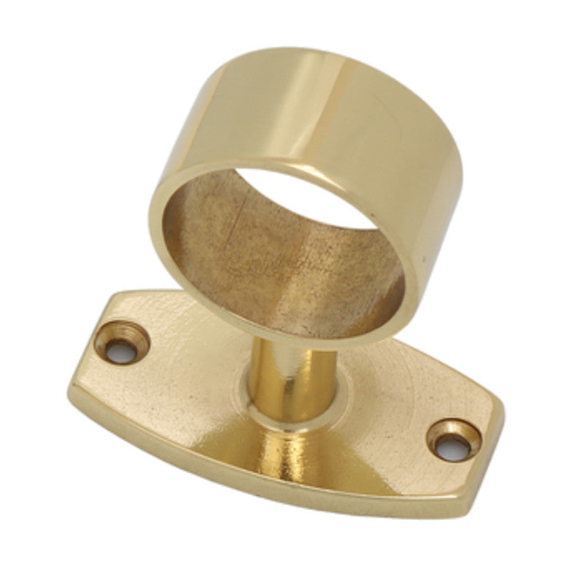 Q.TA' 5 PASSANTE TUBO CORRIMANO OTTONE LUCIDO D 18 MM*