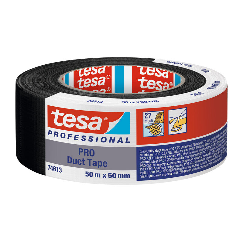 Q.TA' 6 NASTRO AMERICANO TESA PRO 50MMX50M NERO