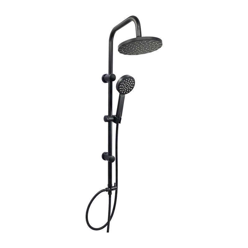 Q.TA' 1 COLONNA DOCCIA C/SOFF E DOCC LX-4001 NERO GROENL
