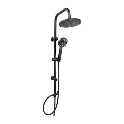 Q.TA' 1 COLONNA DOCCIA C/SOFF E DOCC LX-4001 NERO GROENL