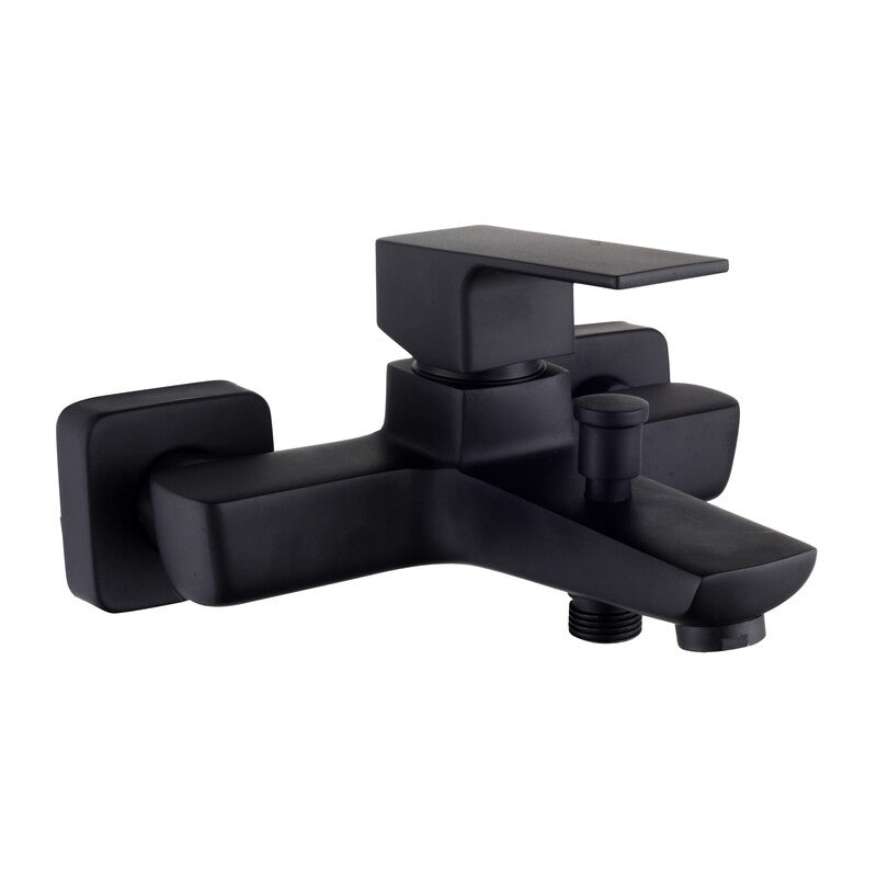 Q.TA' 1 SERIE ELEGANT GRUPPO VASCA MISCELATORE NERO OPACO