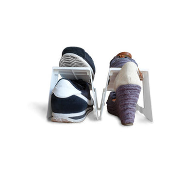 Q.TA' 1 PORTASCARPE FLIP FLAP CONF 6 BIANCO