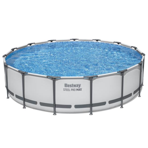Q.TA' 1 PISCINA STEEL PRO MAX C/TELAIO E ACCES D 457X107 56488