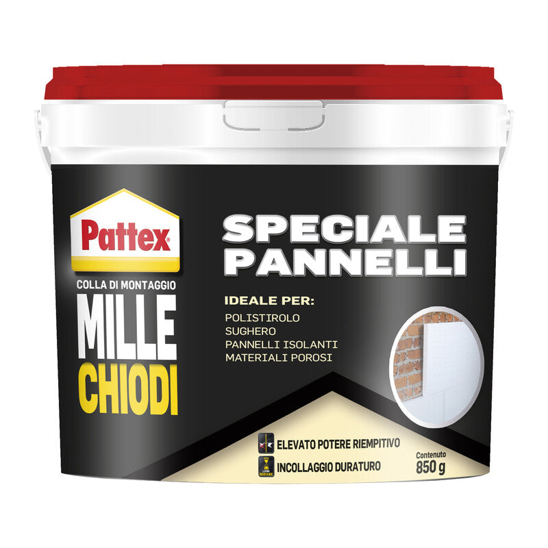 Q.TA' 12 PATTEX MILLECHIODI SPECIALE PANNELLI 850 G