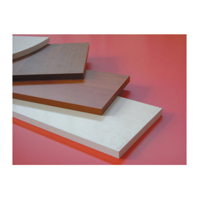 Q.TA' 5 MENSOLA SQUADRATA FRASSINO BIANCO 50X1,8X100 CM