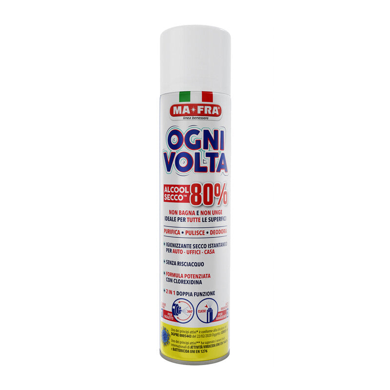 Q.TA' 12 MAFRA IGIENIZZANTE SPRAY OGNI VOLTA 300 ML