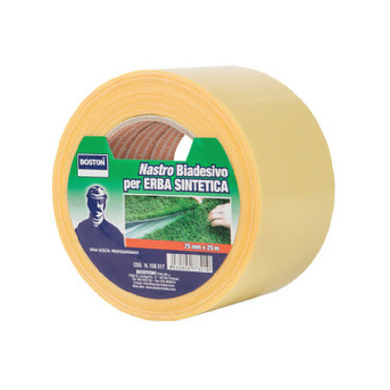 Q.TA' 1 BOSTON NASTRO BIADESIVO TAPPETO ERBOSO MM75X25M