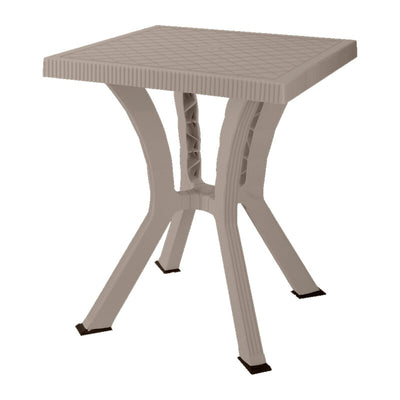Q.TA' 1 TAVOLO RIGOLETTO ELITE 60X60XH70CM TORTORA