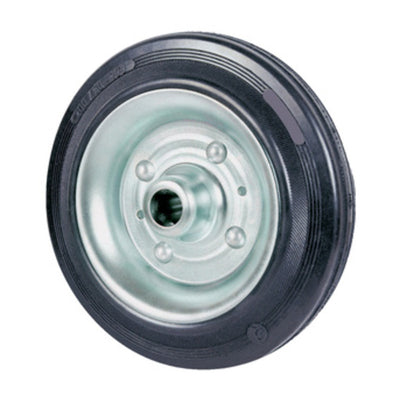 Q.TA' 1 RUOTA INDUSTRIALE D 100 MM GOMMA C/CUSCIN EXP