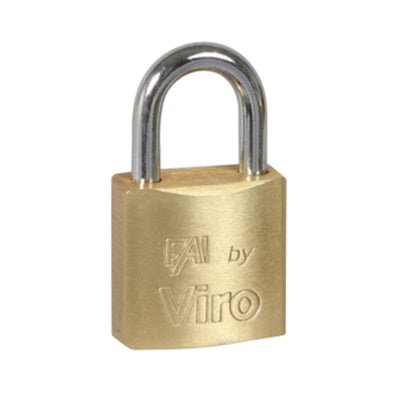 Q.TA' 12 VIRO 551 LUCCHETTO FAI ARCO 20MM OTTONE