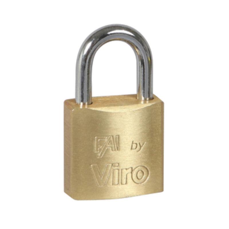 Q.TA' 12 VIRO 551 LUCCHETTO FAI ARCO 20MM OTTONE