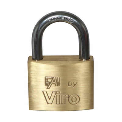 Q.TA' 6 VIRO 555 LUCCHETTO FAI ARCO 50MM OTTONE