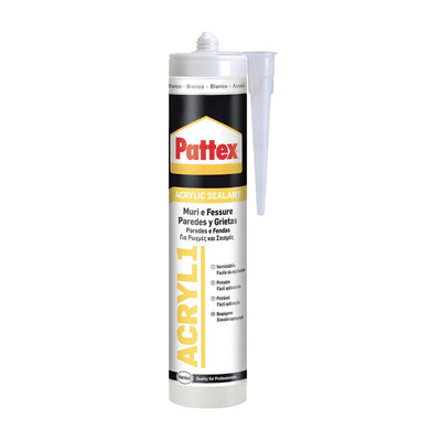 Q.TA' 25 PATTEX ACRIL-ONE BIANCO 300 ML CARTUCCIA