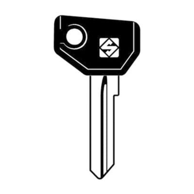 Q.TA' 5 SILCA AF7AP CHIAVE AUTO TESTA PLASTICA ACCIAIO