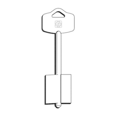 Q.TA' 5 SILCA 5EY20 CHIAVE DOPPIA MAPPA OTTONE