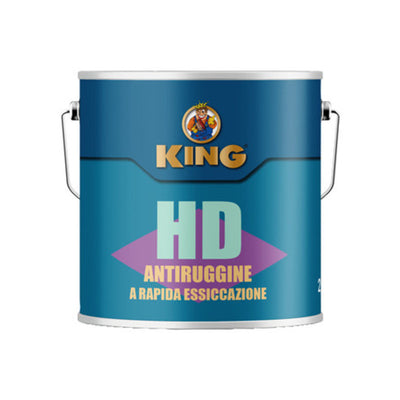 Q.TA' 5 ANTIRUGGINE RAPIDA ESSICCAZIONE H-D 2,5 L ROSSO