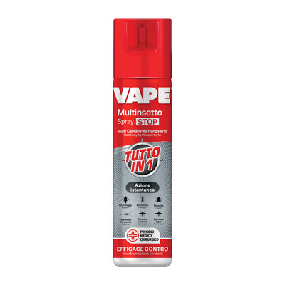 Q.TA' 12 MOSCHE E MULTINSETTO SPRAY STOP VAPE 400 ML