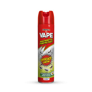Q.TA' 12 INSETTICIDA MOSCHE E MULTINSETTO SPRAY STOP VAPE 400 ML