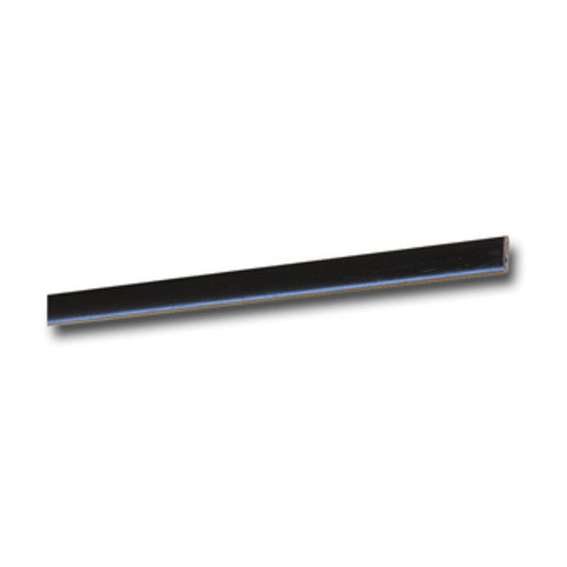 Q.TA' 25 CORNICE P/PARATI 4,5X14 LISCIA 200 CM NERO