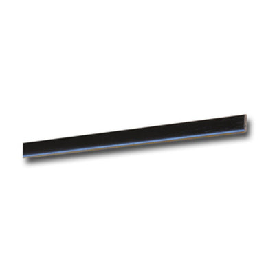 Q.TA' 25 CORNICE P/PARATI 4,5X14 LISCIA 200 CM NERO