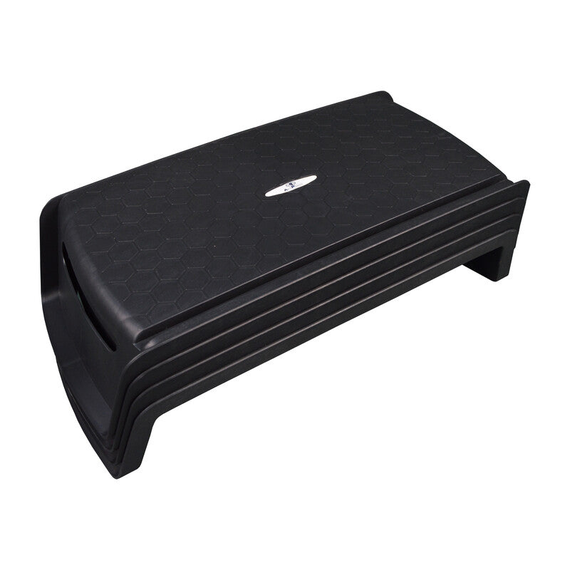 Q.TA' 1 SUPPORTO P/MONITOR IN RESINA ANTISCIVOLO ANTRACITE