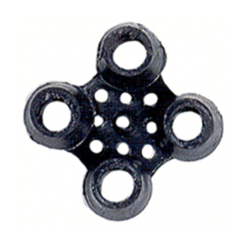 Q.TA' 10 GIUNZIONI P/ZERBINO ROBUSTUS PVC NERO