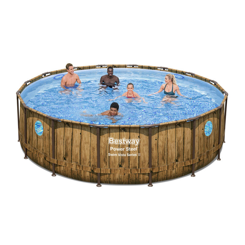 Q.TA' 1 PISCINA C/TELAIO COMPLETA 488X122H 56725