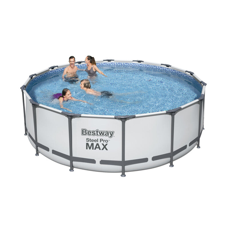 Q.TA' 1 PISCINA STEEL PRO MAX C/TELAIO E ACCES D 427X122 5612X