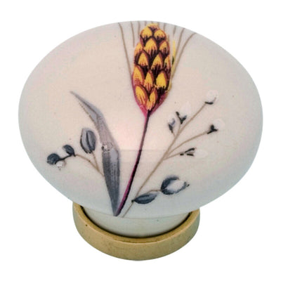 Q.TA' 25 POMOLO PORCELLANA TONDO C/BASE F/ 4 31X26 MM