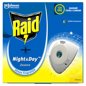 Q.TA' 12 ANTIZANZARE RAID NIGHT DAY 1 RICARICA