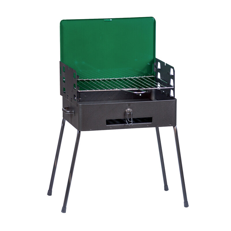 Q.TA' 1 BARBECUE IN ACCIAIO 43X21XH55CM SCOUT COCCINELLA