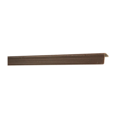 Q.TA' 50 PARASPIGOLO 25X25 PLASTICA RIGATO 170 CM MARRONE