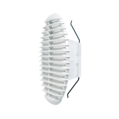Q.TA' 4 GRIGLIA AERAZIONE PLAST C/MOLLE+ZANZ D 80/125
