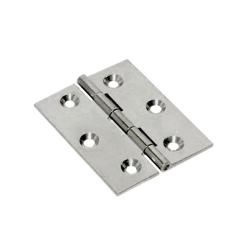 Q.TA' 24 CERNIERA FRESATA PIANA NICHEL SATIN 30X25 MM