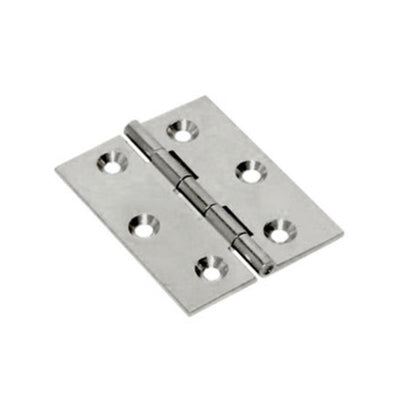 Q.TA' 24 CERNIERA FRESATA PIANA NICHEL SATIN 50X40 MM