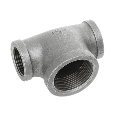 Q.TA' 10 TEE UGUALE GHISA ZINCATA D 3/8 130*