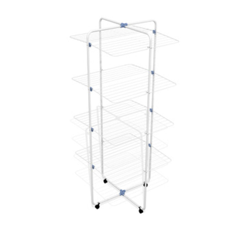 Q.TA' 1 STENDIBIANCHERIA VERTICALE GIMI VIP 40 71X71XH164 CM