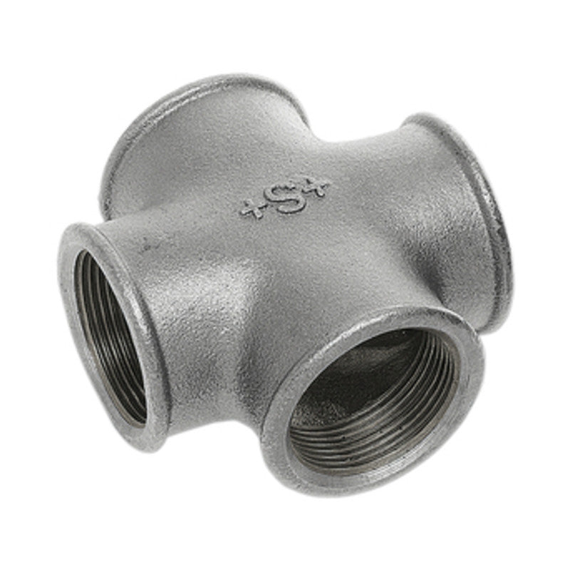 Q.TA' 10 CROCE UGUALE GHISA ZINCATA D 1/2 180