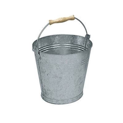 Q.TA' 10 SECCHIO ZINCATO 15 L D 30XH29 CM 1,08 KG