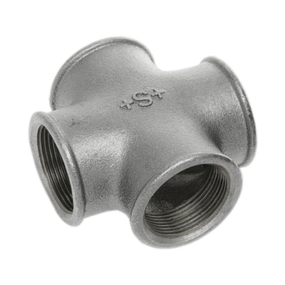 Q.TA' 10 CROCE UGUALE GHISA ZINCATA D 3/4 180