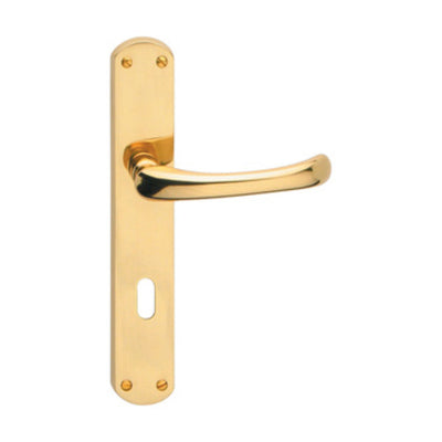 Q.TA' 1 MANIGLIA ZAMA CAPRI 8/90 ORO LUCIDO V