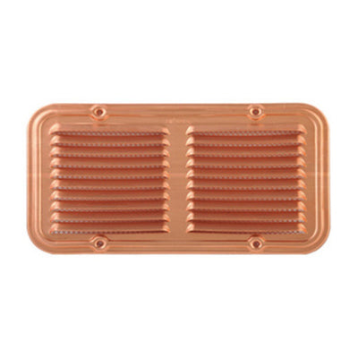 Q.TA' 1 GRIGLIA AERAZIONE RAME ANTINSETTI 14X25 CM